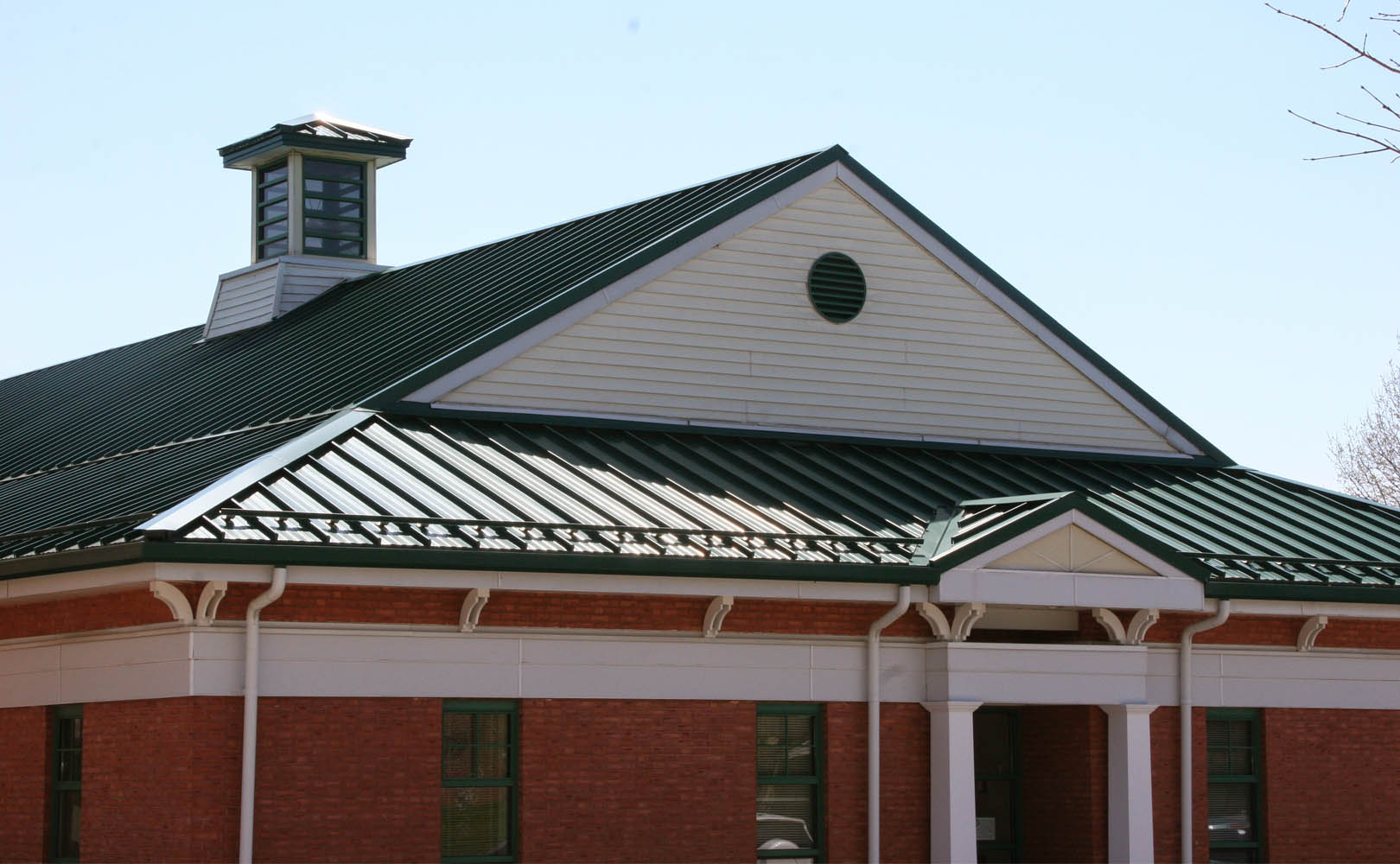 Commercial metal roof by Flynn